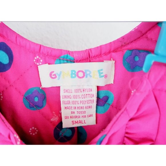 Vintage Gymboree pink overalls jumpsuit ski snowsuit, size small - Picture 14 of 15